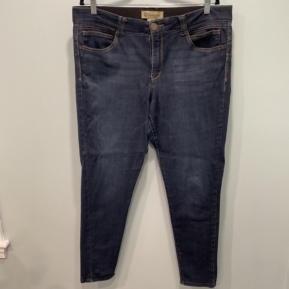 Democracy Women's Deep Indigo Skinny Jeans